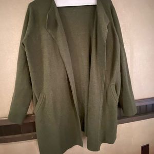 JCrew Ella Open-Front Cardigan